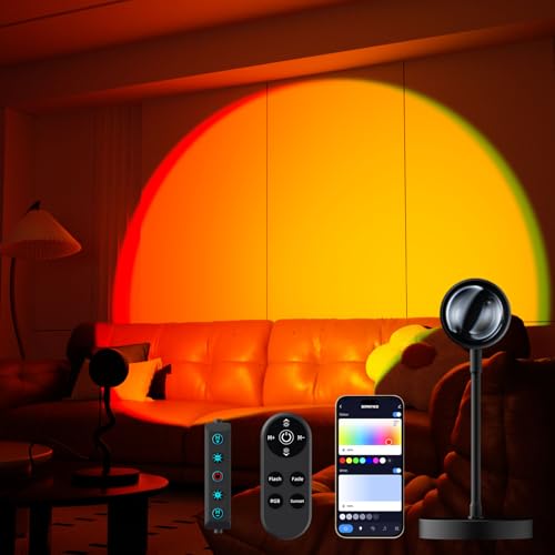 Sunset Lamp Projector with APP Control