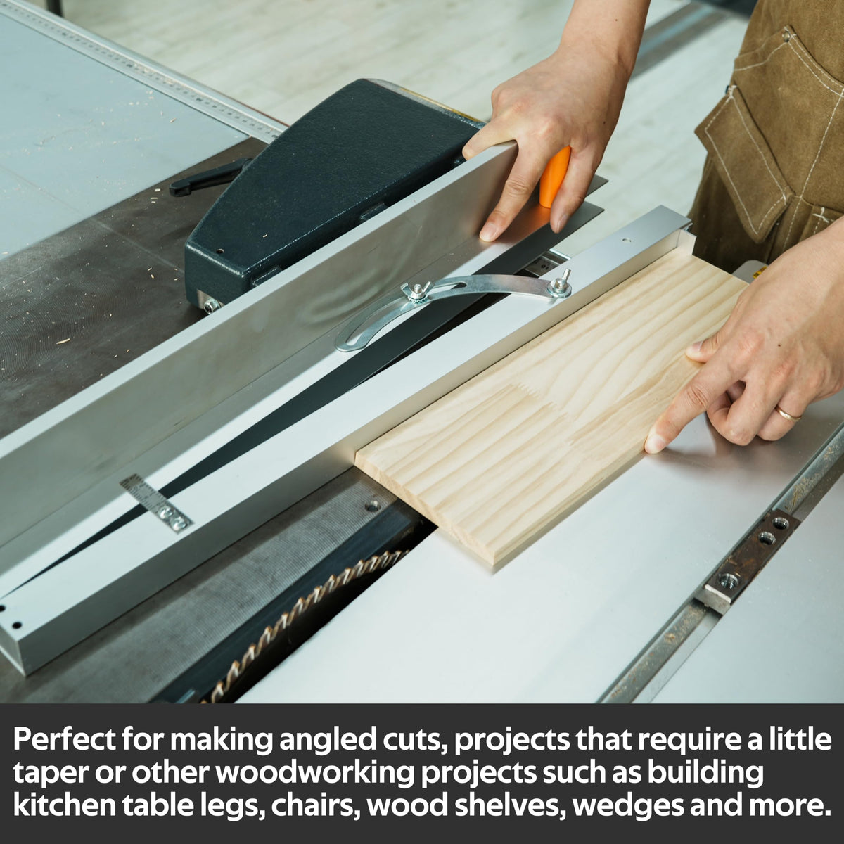 Table Saw Tapering Jig for Angle Cutting (Tapering Jig)