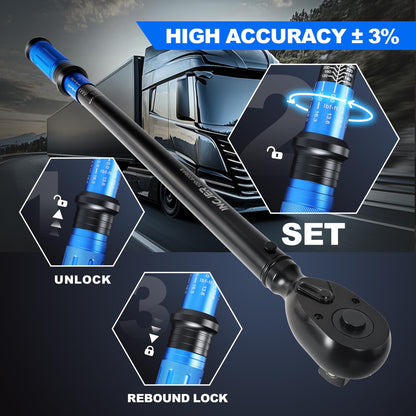 Torque Wrench 3 (3/4inch 100-400Ft.lb)