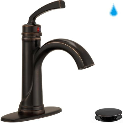 Bathroom Faucet 1 Hole or 3 Hole 4 Inch