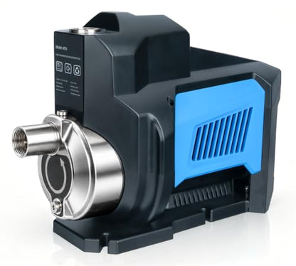 1HP 80PSI Whole House Variable Speed Automatic Water Pressure Booster Pump