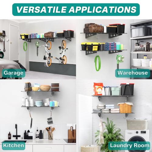 Wall Mounted Garage Wall Shelves