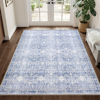 3x5 Area Rugs (Light Blue / 3' x 5' (Rectangular))