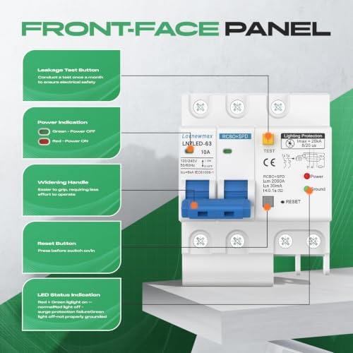 Ground Fault and Surge Protection Circuit Breaker