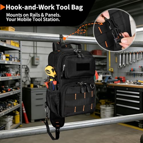 Tactical Electrician & HVAC Tool Chest Bag