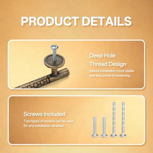 Hardware 10 Pack Cabinet Handles Honeycomb Texture Handle Cupboard Pulls Kitchen Drawers Pull Antique Brass