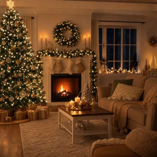 G14 Slow Twinkle Warm White Christmas Globe Lights