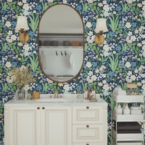 Floral Peel and Stick Wallpaper Floral Contact Paper Flower Wallpaper Peel and Stick Self Adhesive Wall Paper