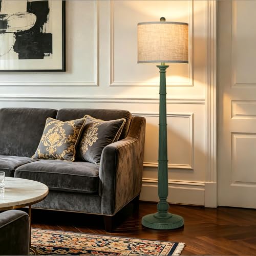 61'' Vintage Floor Lamp for Living Room
