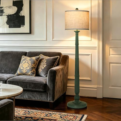 61'' Vintage Floor Lamp for Living Room