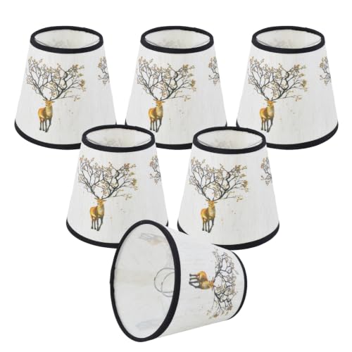 Mini Lamp Shade Chandelier Shades Set of 6