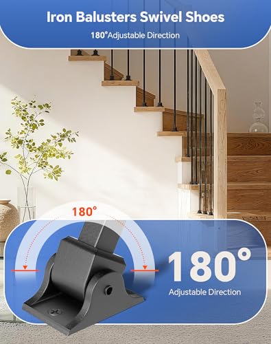 Wrought Iron Balusters for Staircase
