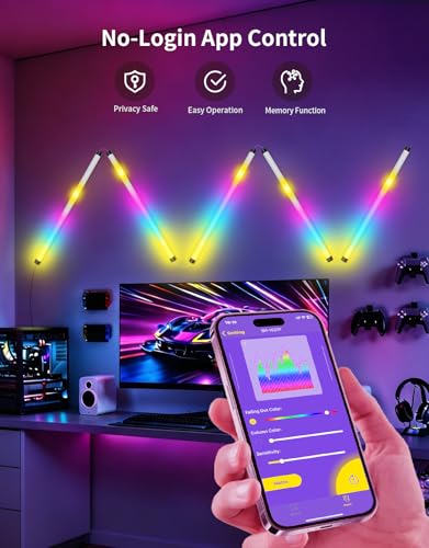Music Sync LED Wall Lights