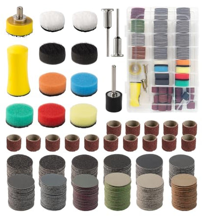 Assorted Hook and Loop Sandpaper