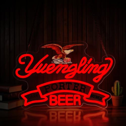 bar beer neon sign