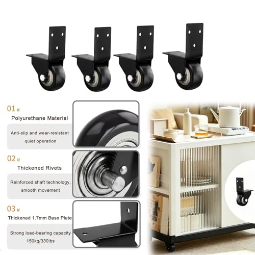 4Pack Caster Wheel for Luggage