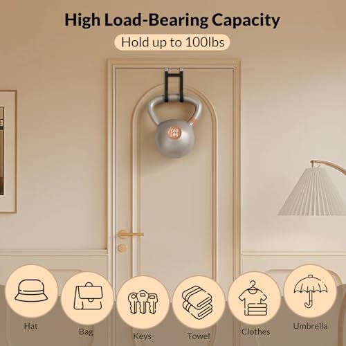 Over The Door Hooks 4 Pack
