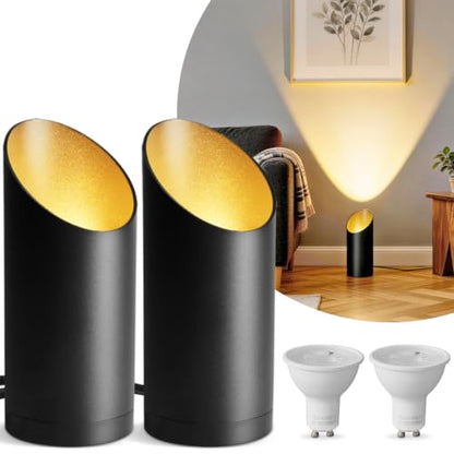 Uplighting Indoor Floor Can Light with 3000K LED GU10 Bulbs