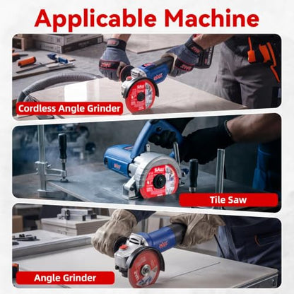 4.5" Diamond Saw Blades for Angle Grinder