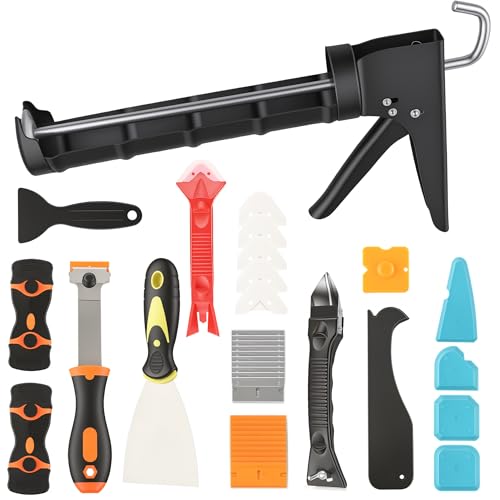 Silicone Caulking Tools with Razor Blade Scraper