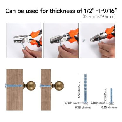 1 Inch Cabinet Knobs