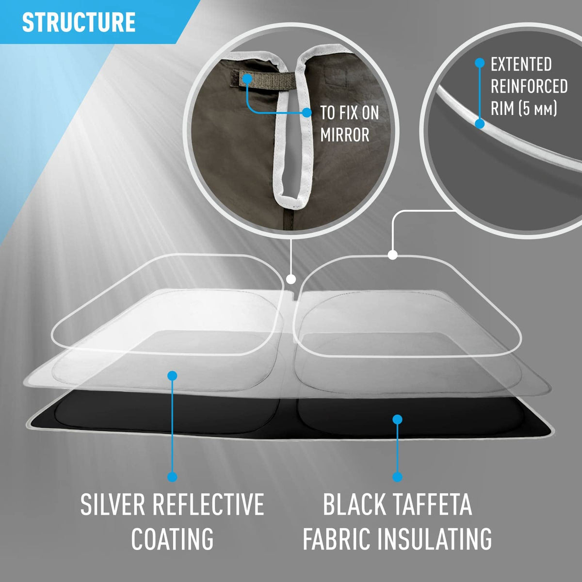 Windshield Sun Shade for Kia Soul 2020 (For Kia Soul 20-25)