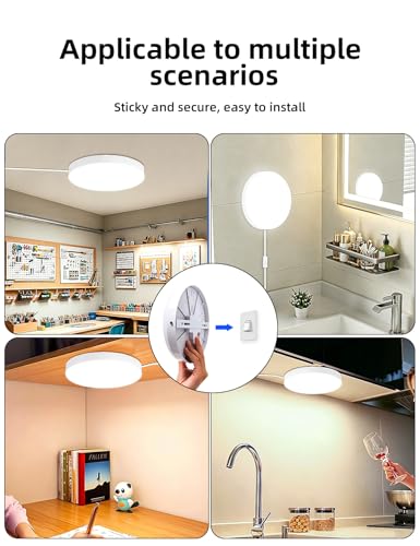 2 Pack LED Plug in Ceiling Light Fixture