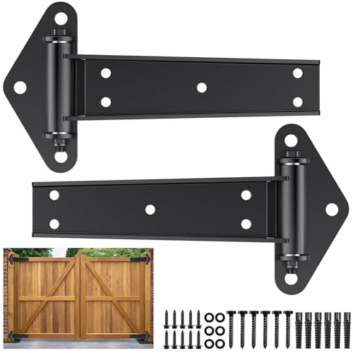 Heavy Duty Gate Hinges 13" 1100Lbs Capacity Solid Carbon Steel Bolt