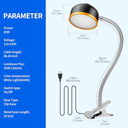 Work Light 2500 Lumens Task Light