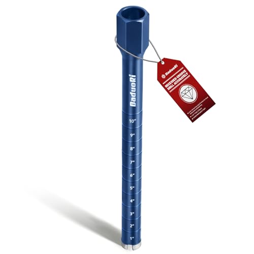1-1/4" Core Drill Bit with Etched Depth Scale - Industrial for Reinforced Concrete, Brick Block, Masonry,1-1/4"-7 UNC,14" Drilling Depth, Precision-Welded & Aggressive Sharp 12mm Segments, Wet (1-1/4 Inch)