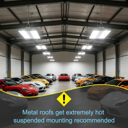 1 Pack 2FT 200W LED High Bay Light 30000LM High Bay Shop Light