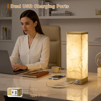 Alabaster Table lamp Series