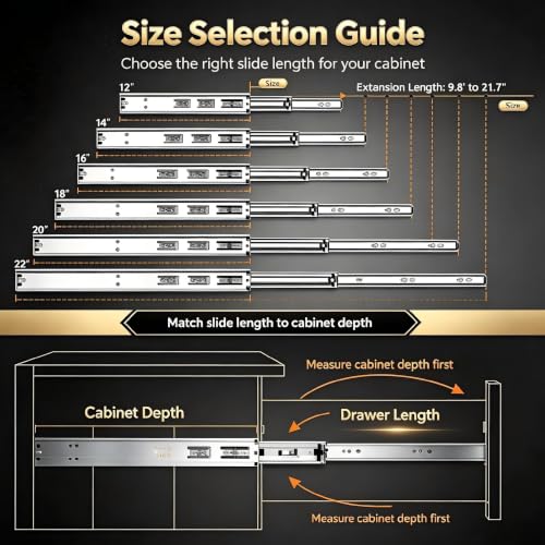 Soft Close Drawer Slides