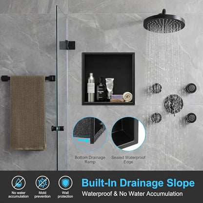 304 Stainless Steel Shower Niche for Bathroom Storage