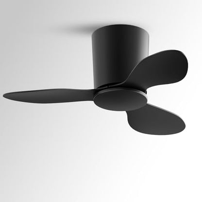 Ceiling Fan No Light 25In Flush Mount Ceiling Fans Without Lights 6