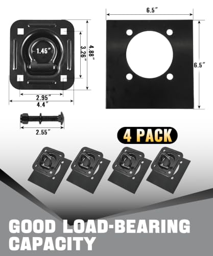 Recessed D Ring Tie Down Anchors