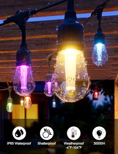 Smart Outdoor String Lights