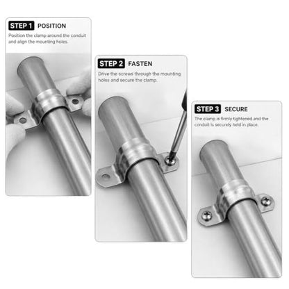 Two Hole Conduit Strap Clamp
