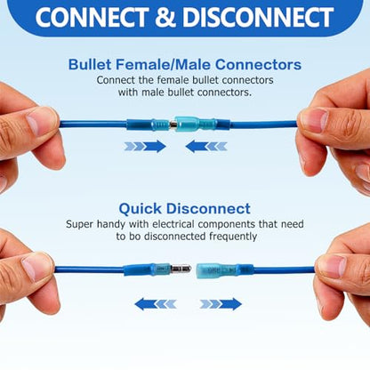 320PCS Heat Shrink Bullet Connectors Kit