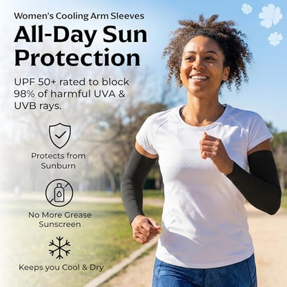 Cooling Arm Sleeves for Men & Women
