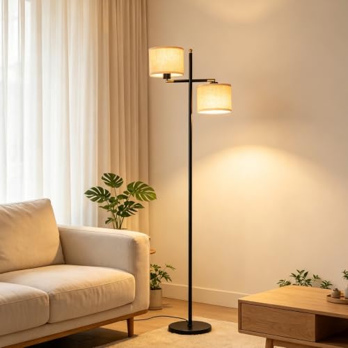 Black Floor Lamp for Living Room