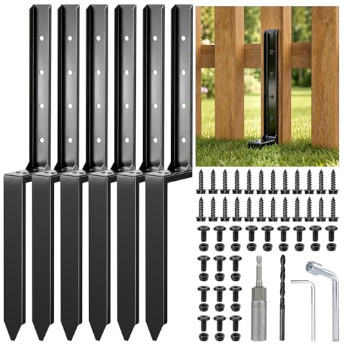 6 Pack Fence Post Repair Kit (6 PCS)
