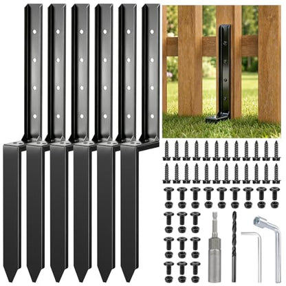 6 Pack Fence Post Repair Kit (6 PCS)