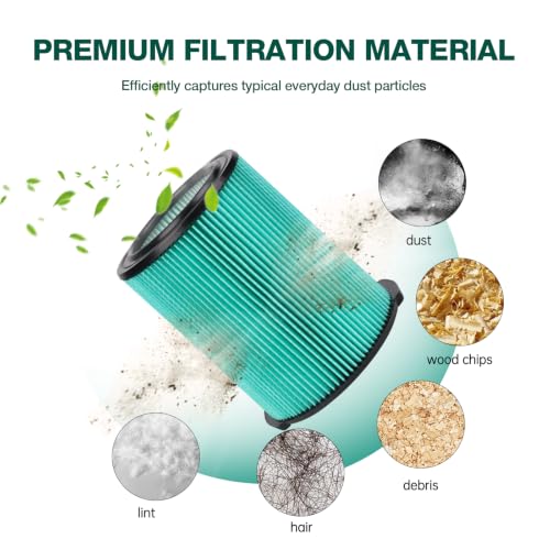 Replacement Filter Compatible with Ridgid 72947 Standard Wet dry Vac 5