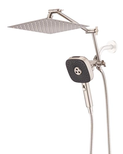 10" Rain Shower Head with Handheld Combo