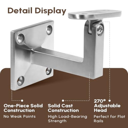 Stainless Steel Adjustable Handrail Brackets