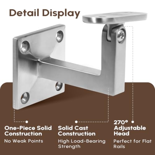 Stainless Steel Adjustable Handrail Brackets