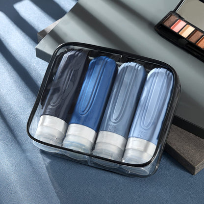 Travel Bottles for Toiletries (Blue-3oz)