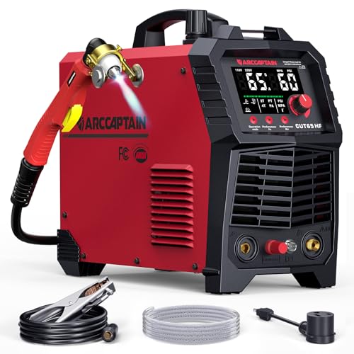 65A Plasma Cutter Machine (CUT65 Pilot Arc / Red)