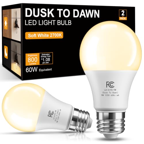 Outdoor Dusk to Dawn Sensor LED Light Bulbs
